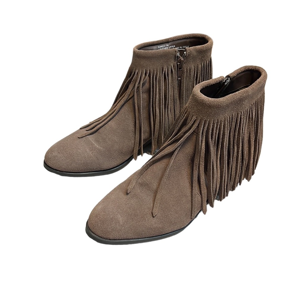 Steve Madden Ranco Boots/Booties in Brown
Suede w/Ankle Fringe 7 - Picture 4 of 10